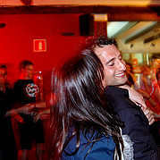 Fiesta en el salón de tapas El Callao Fiesta en el salón de tapas El Callao