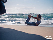 Yoga en la playa de Fuerteventura