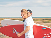 continuar surfeando en la playa de nuestra casa después de curso de surf