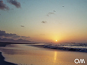 Atardecer en la costa oeste