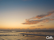 Atardecer en el surf spot La Pared